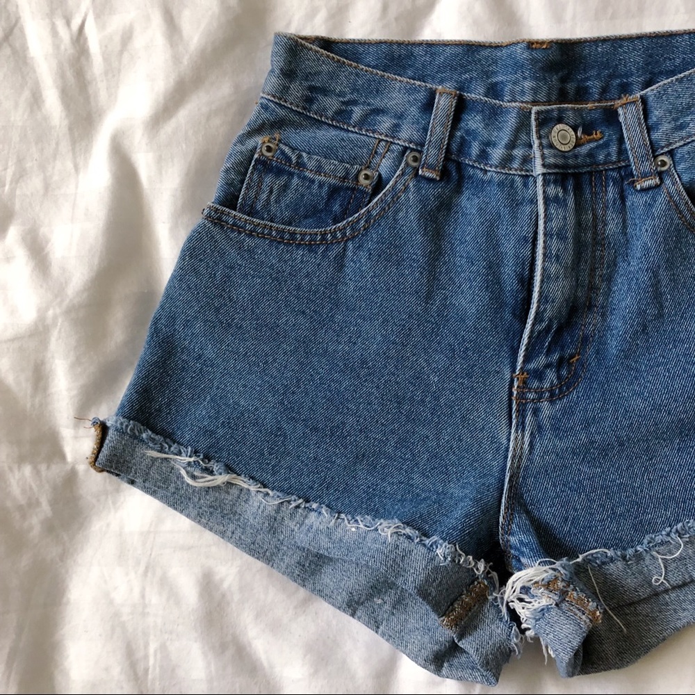 Brandy Melville High Waisted Denim Shorts